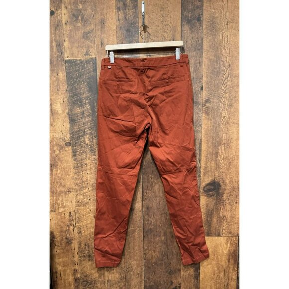 Lululemon Commission Pant Slim *Warpstreme Dark Terracotta 32x31 EUC - Picture 3 of 7